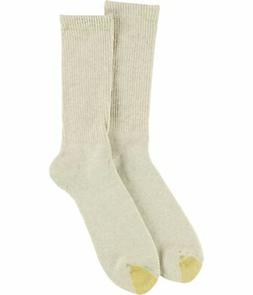 Gold Toe Mens Uptown Crew Lightweight Socks, yellow, One Siz